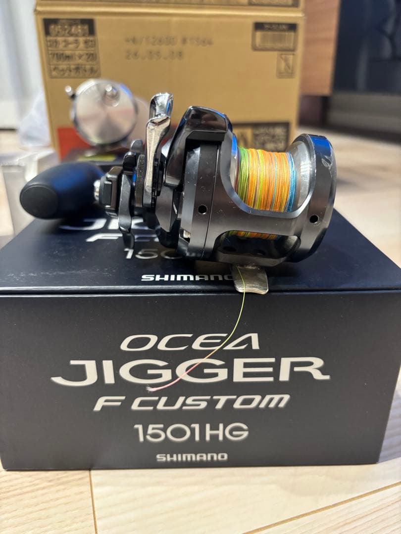 （最安値）SHIMANO OCEA JIGGER F CUSTOM 1501HG