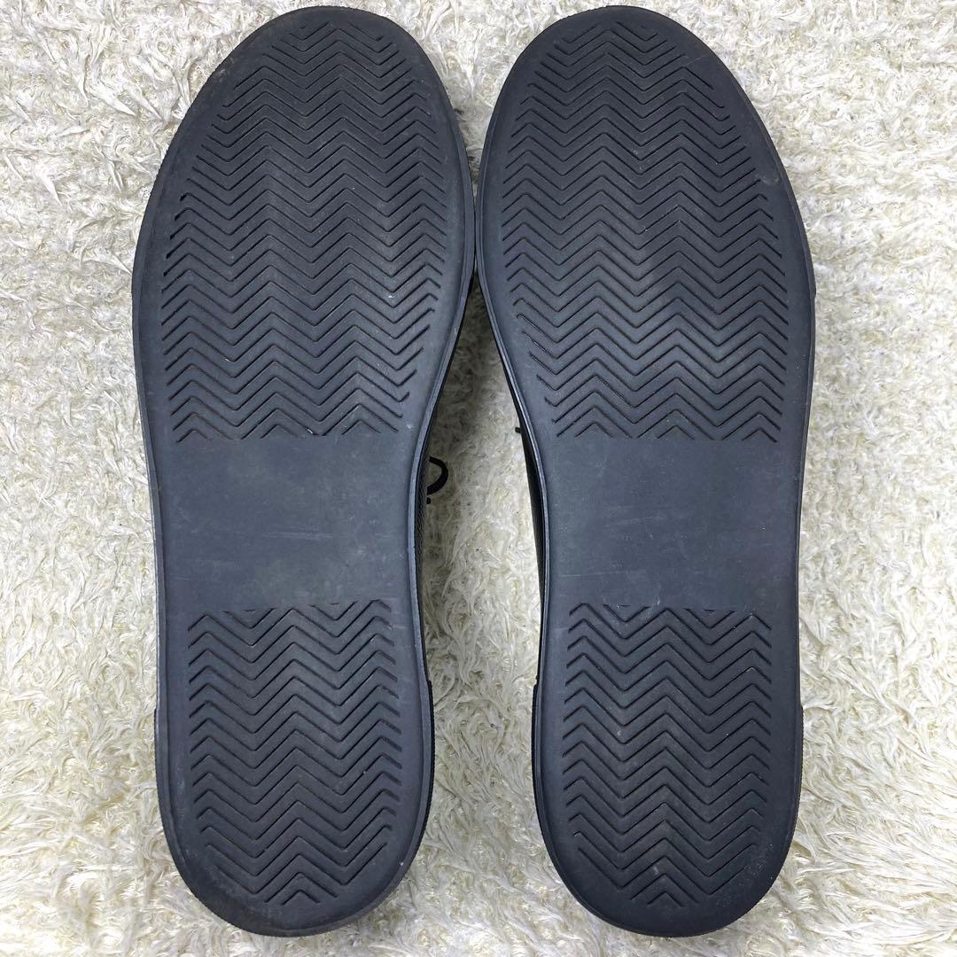 『美品』ユナイテッドアローズ ドレススニーカー 革靴 シボ革 レザー ブラック