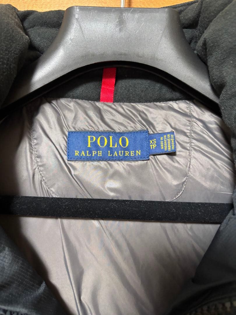 ラルフローレン　ダウンベスト　XS 黒