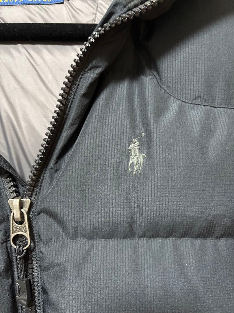 ラルフローレン　ダウンベスト　XS 黒