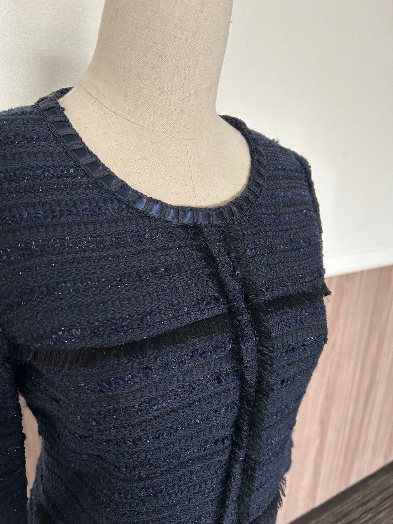 オースチンリード　ファンシーツィード　膝丈ワンピース オケージョン　レディース