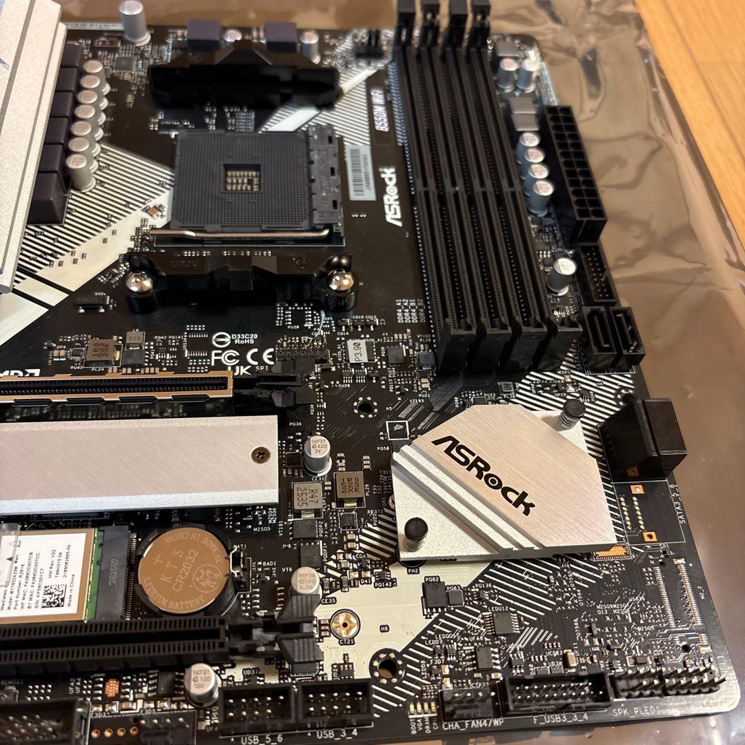 ASRock AM4用マザーボード B550M WiFi
