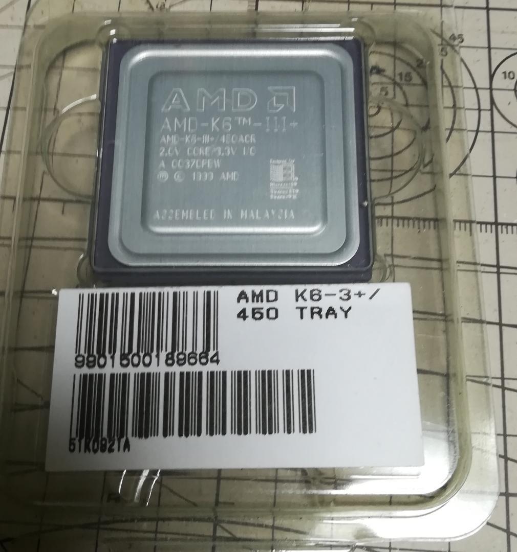 ㋧AMD-K6-III+450ACR2.0V3.3V #01