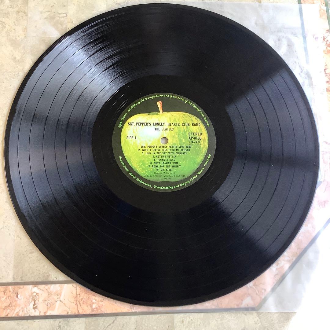 レア曲目リスト付!新品同様! ビートルズ 1969年発売 サージェントペパーーズ