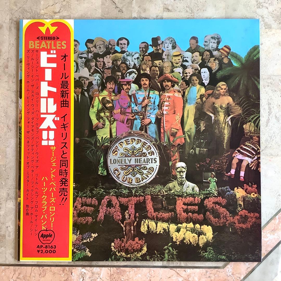 レア曲目リスト付!新品同様! ビートルズ 1969年発売 サージェントペパーーズ