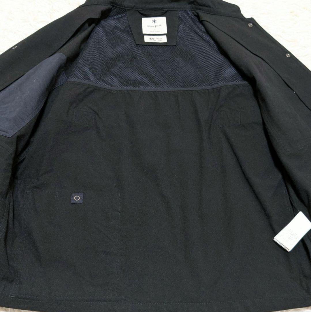  peak スノーピーク タキビカーボンジャケット 焚 ブラック S