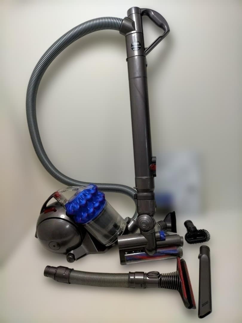 dyson ダイソン DC63 サイクロン式掃除機　グレー青　250901-5Y