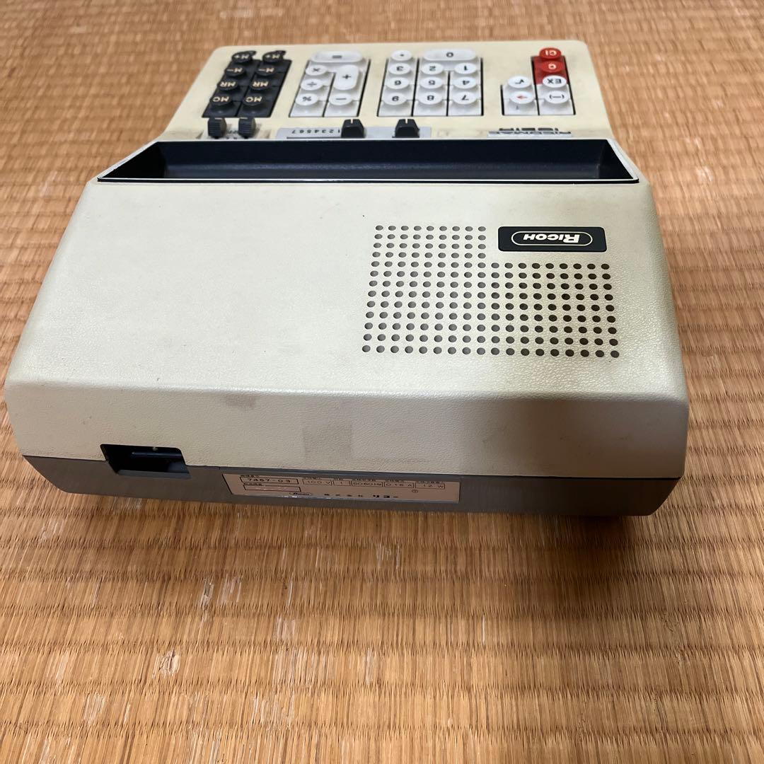 昭和レトロ計算機　リコー　RICMAC 1621R