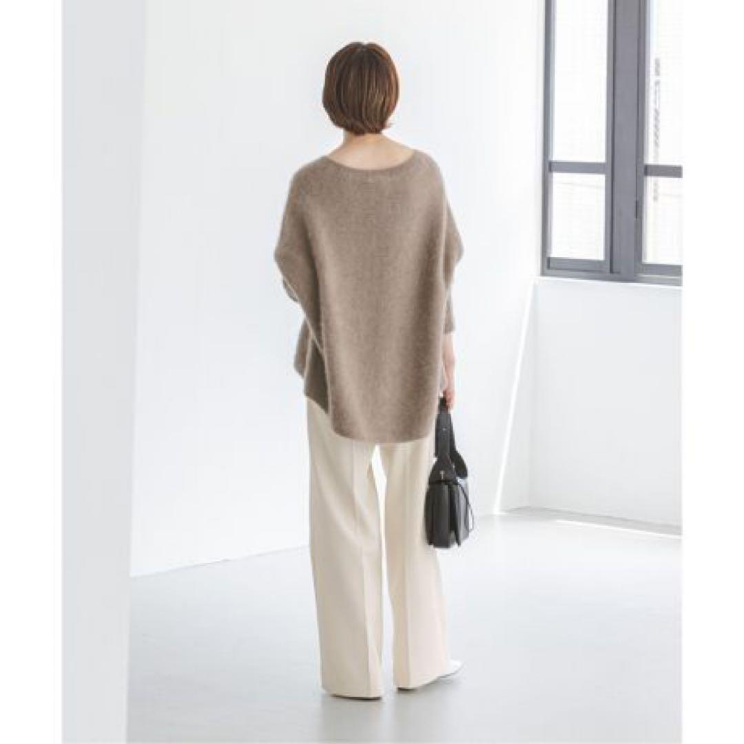 新品★ Noble ウールギャバスラックスパンツ