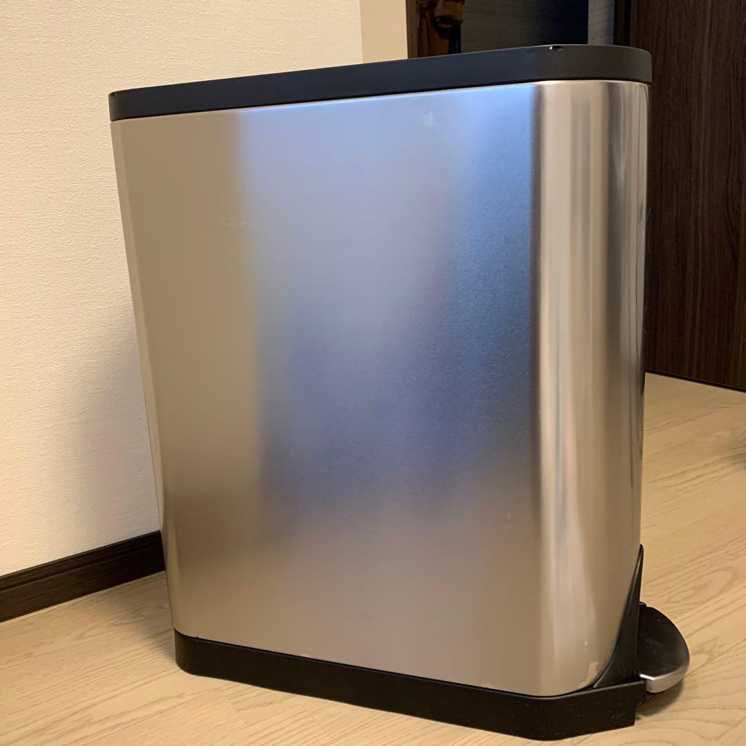 正規品 シンプルヒューマン　キッチンダストボックス　40L（20L＋20L）