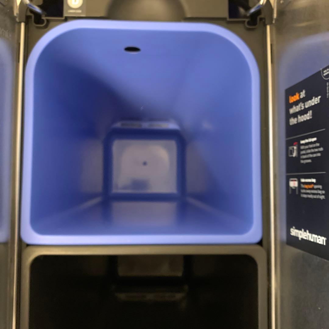 正規品 シンプルヒューマン　キッチンダストボックス　40L（20L＋20L）