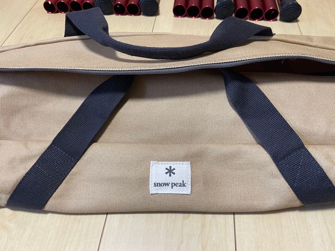 【美品】スノーピーク ポールキャリングケース　ウイングポール　4本セット