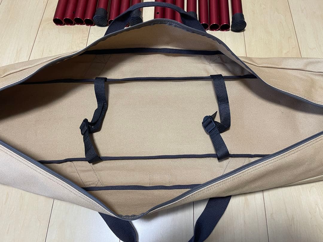 【美品】スノーピーク ポールキャリングケース　ウイングポール　4本セット