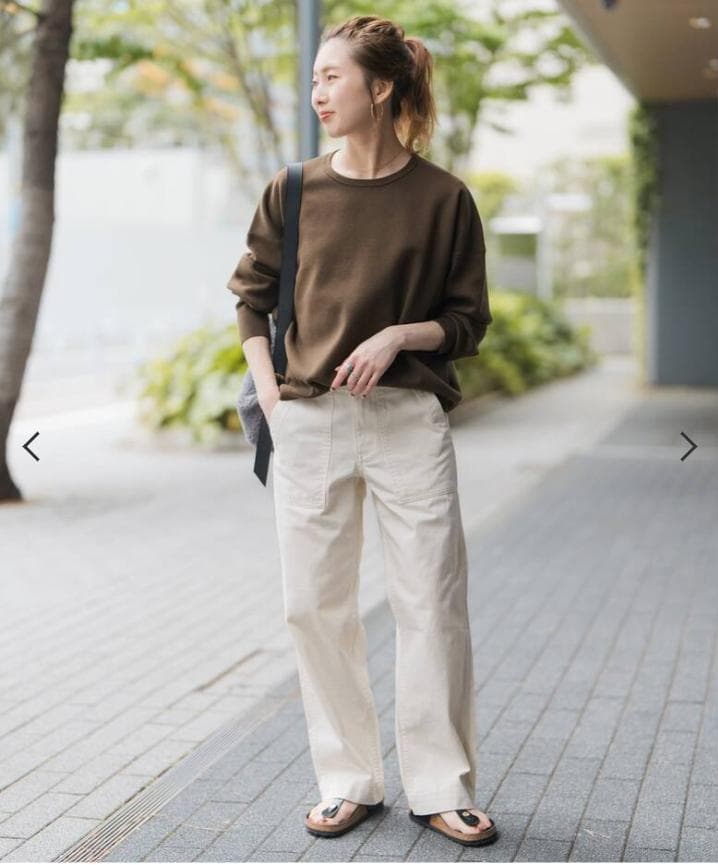 Spick and Span ルーズベイカーパンツ 美品