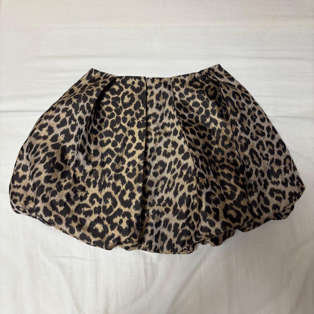sister jane レオパード バルーンスカート