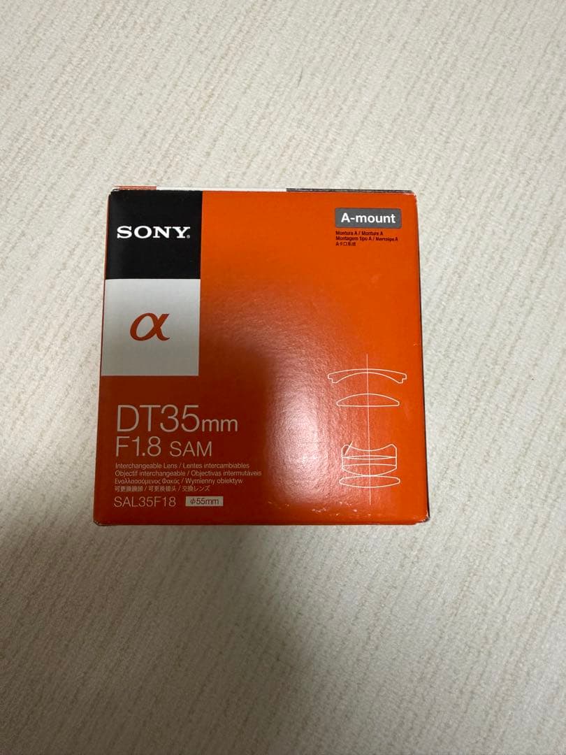 レンズ(単焦点) SONY DT35mm F1.8 SAM A-mount