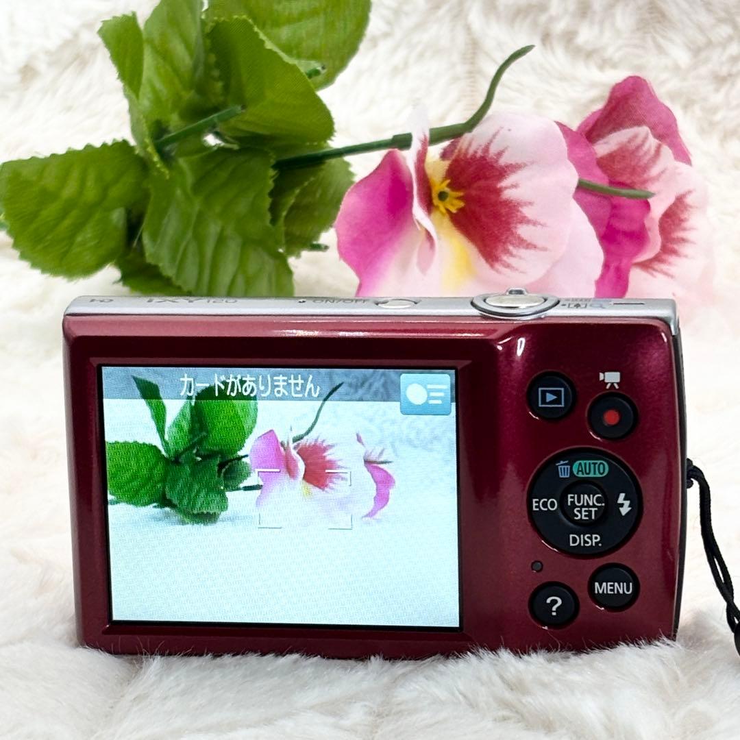 動作良好✨ 実写美⭕️ Canon IXY 120 レッド