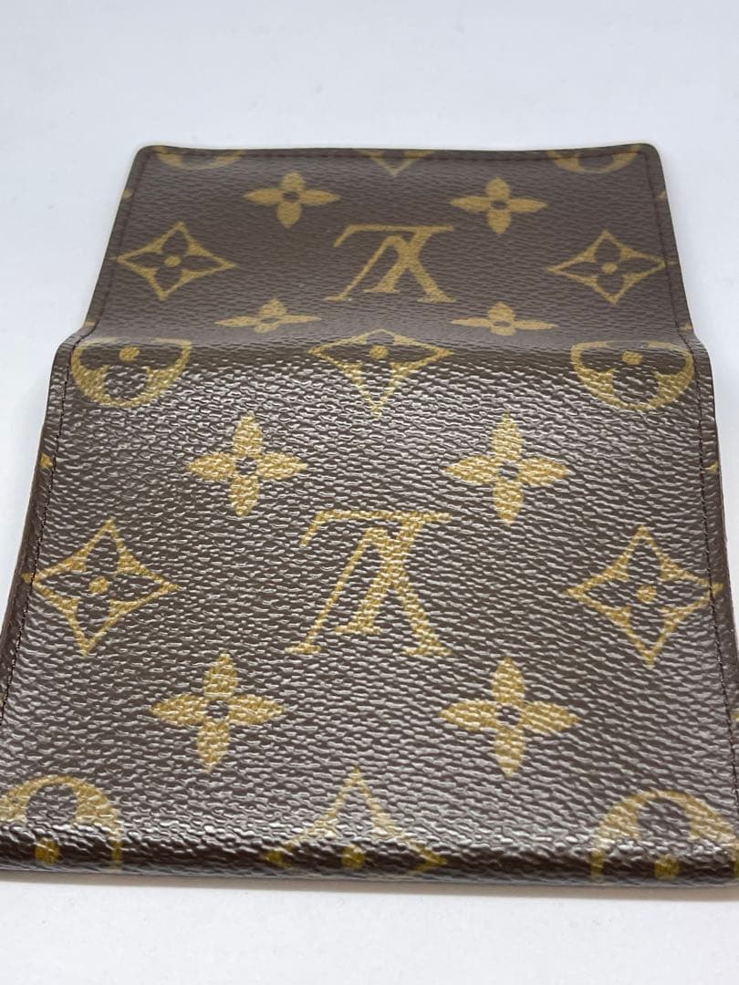 美品　ルイヴィトン　モノグラム　アンヴェロップ　　名刺入れ　カードケース