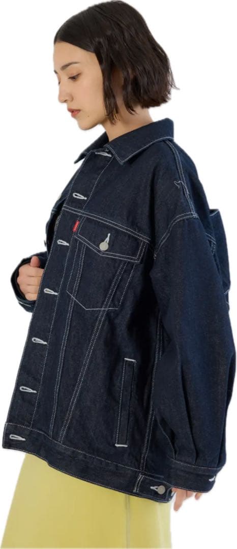 ロデオクラウンズ ビッグリボンデニムジャケットOne Wash 完売品