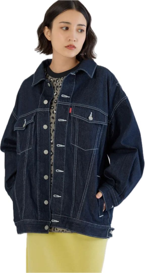 ロデオクラウンズ ビッグリボンデニムジャケットOne Wash 完売品