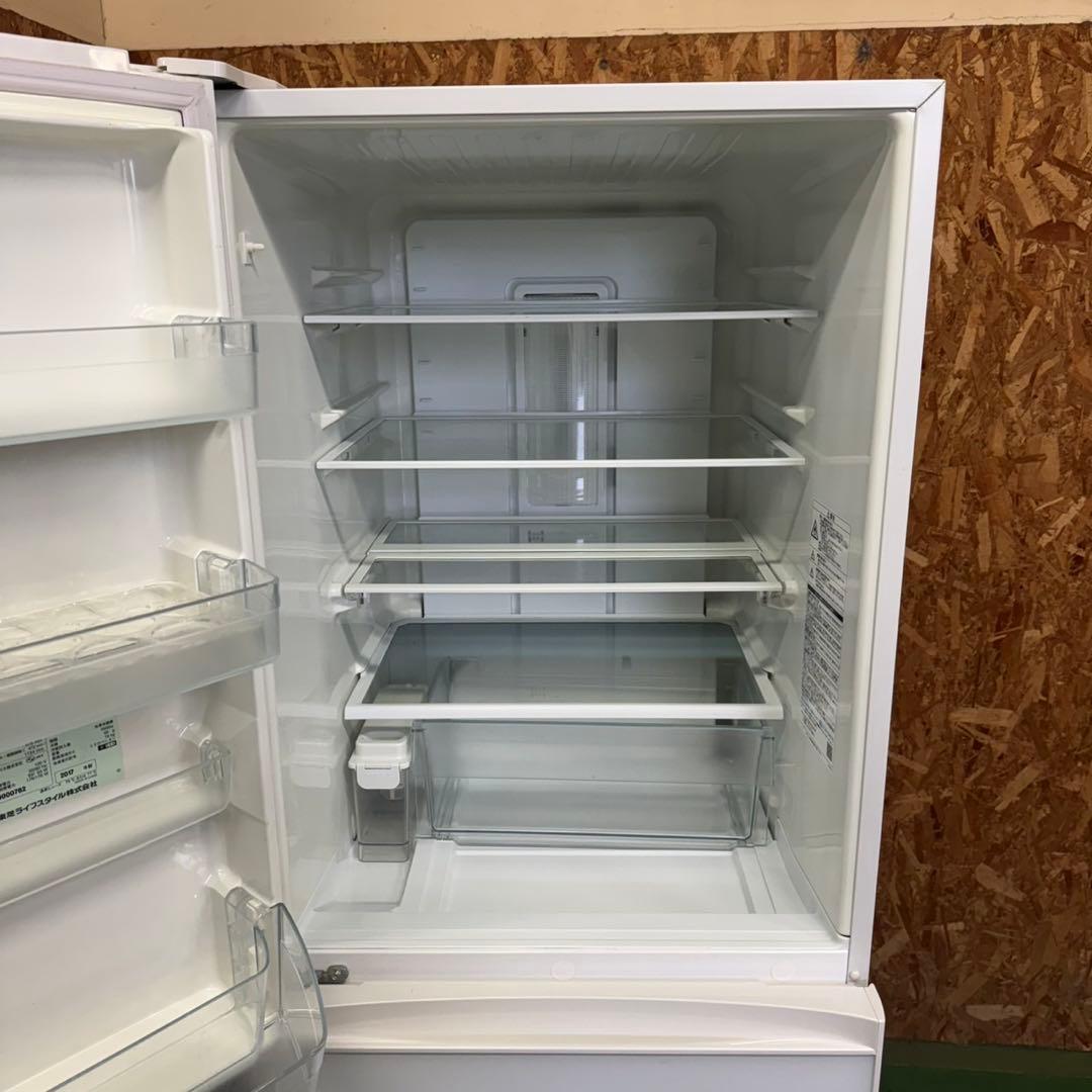 313 東芝　大型冷蔵庫　300L強　小型　家庭用　自動製氷　ガラスパネル