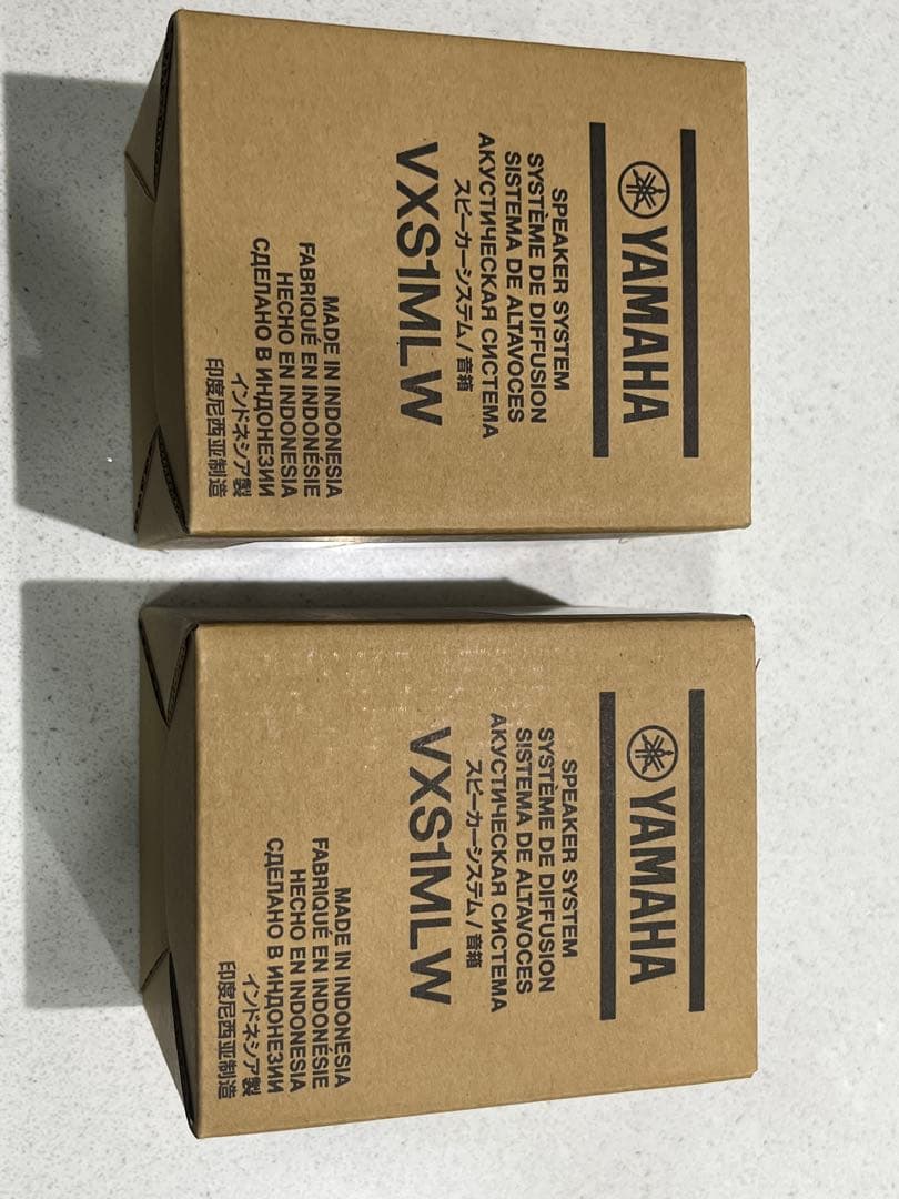 【未使用品】YAMAHA VXS1MLW ホワイト２個セット