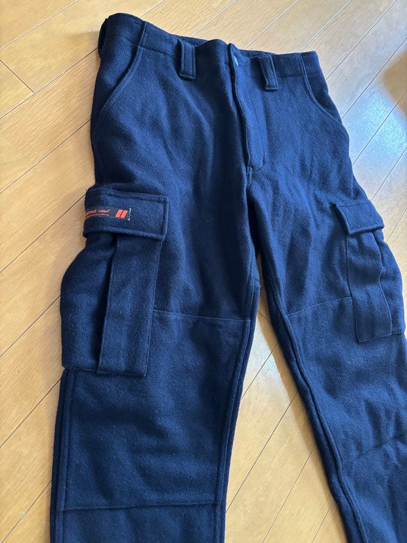 S*A様 WTAPS 00s アーカイブウールカーゴパンツM 赤タブ 40%up