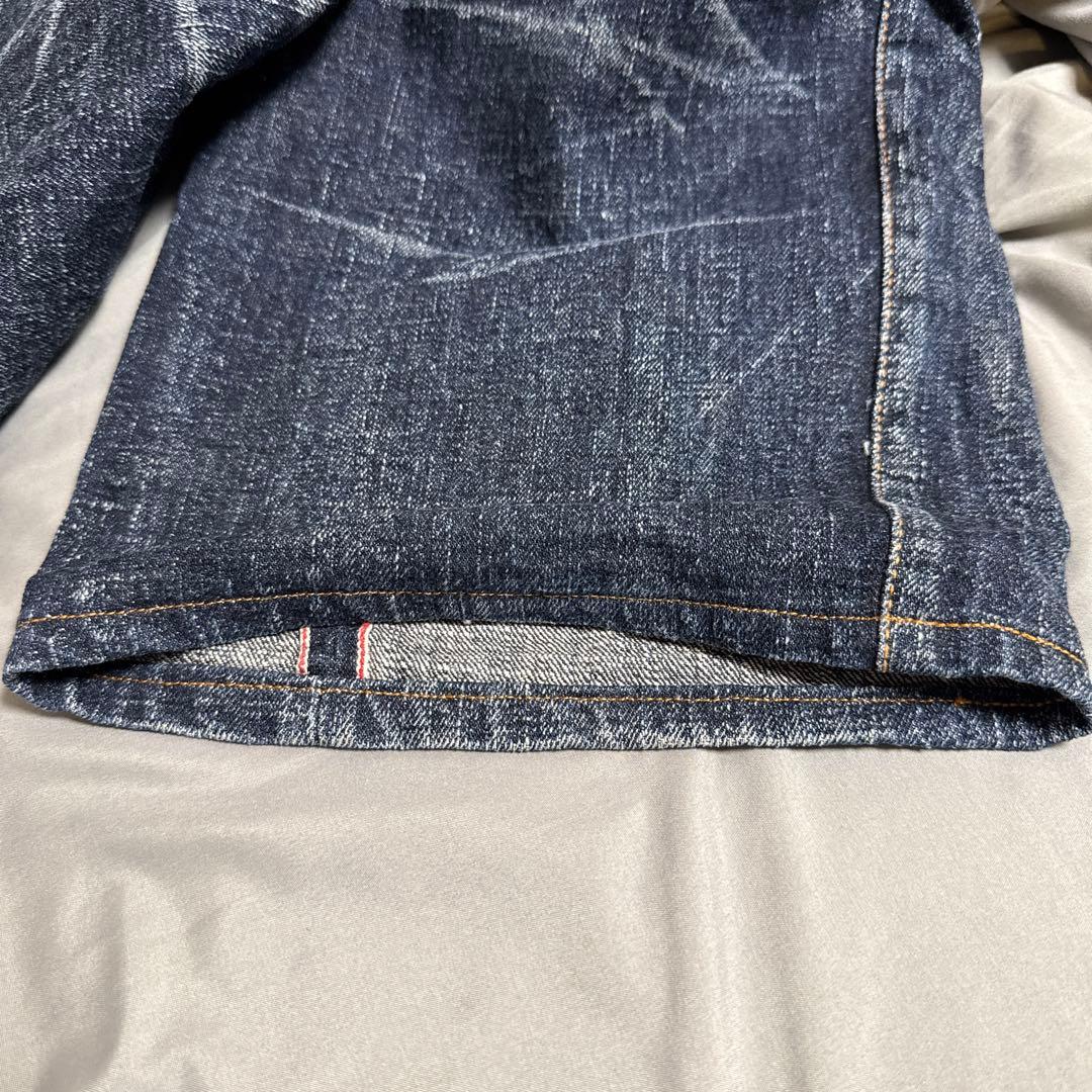 【覚悟】EIGHT-G 803-WW2 デニム W42 L36 濃紺