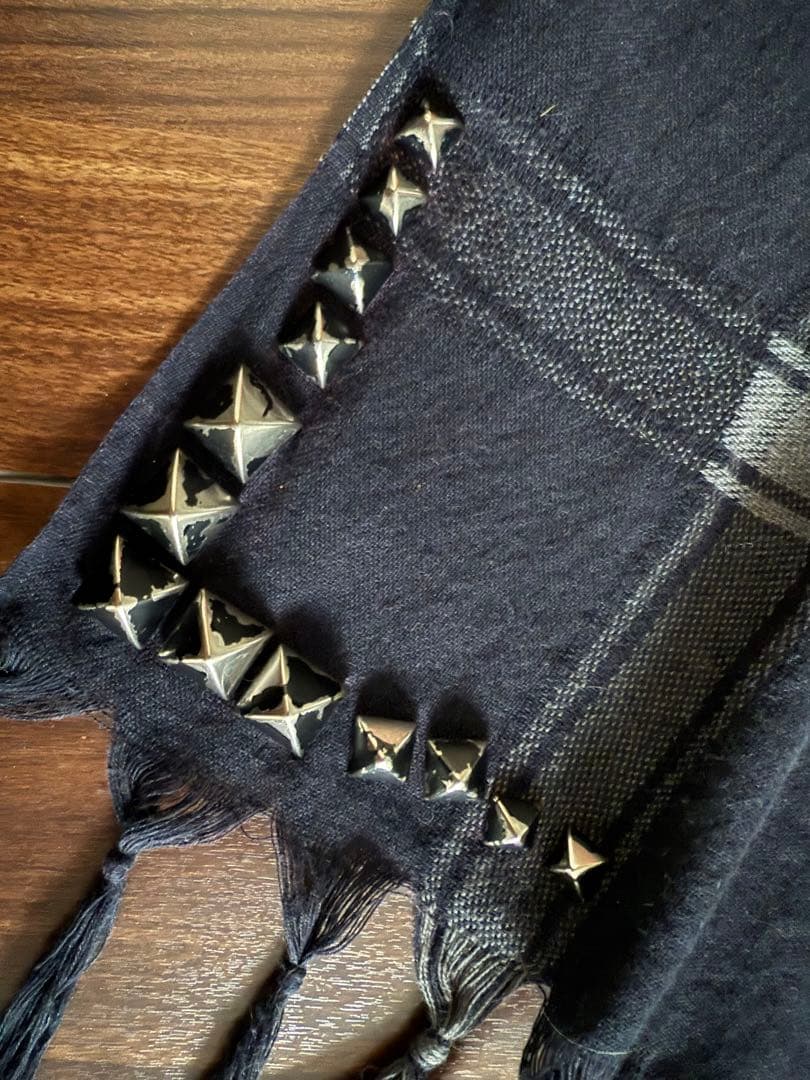 アンダーカバー　アフガンストール　０６ＳＳ　スタッズ