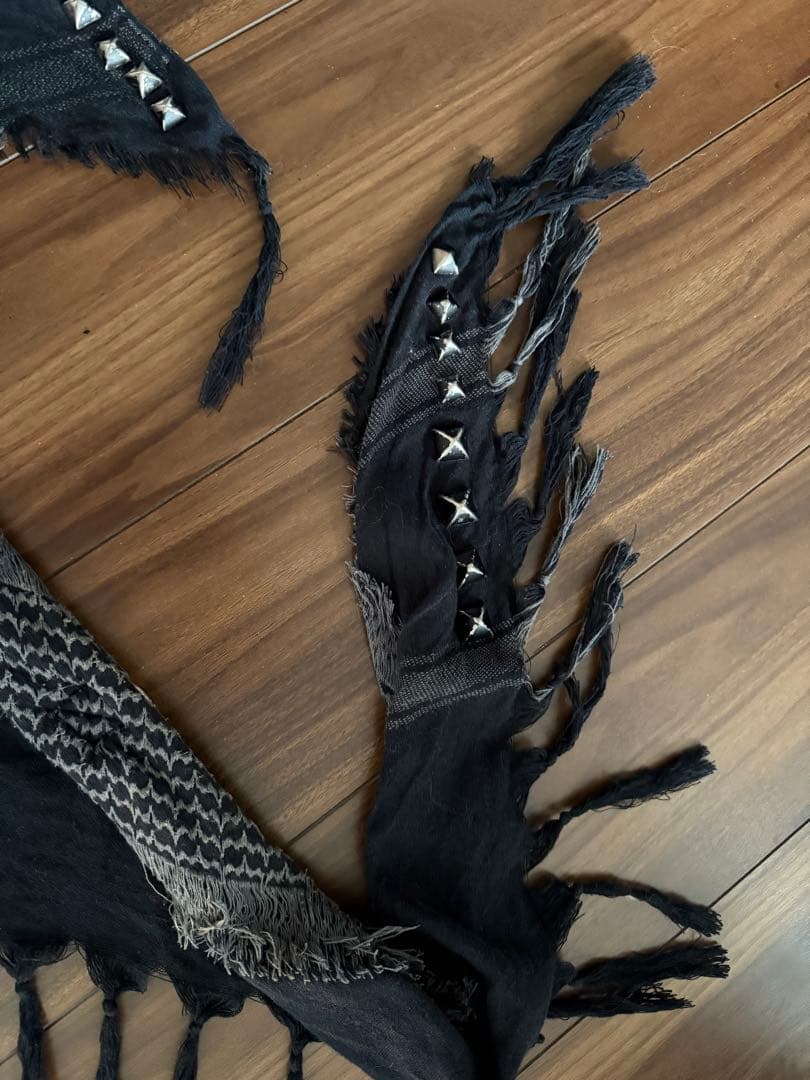 アンダーカバー　アフガンストール　０６ＳＳ　スタッズ