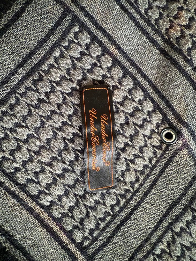 アンダーカバー　アフガンストール　０６ＳＳ　スタッズ