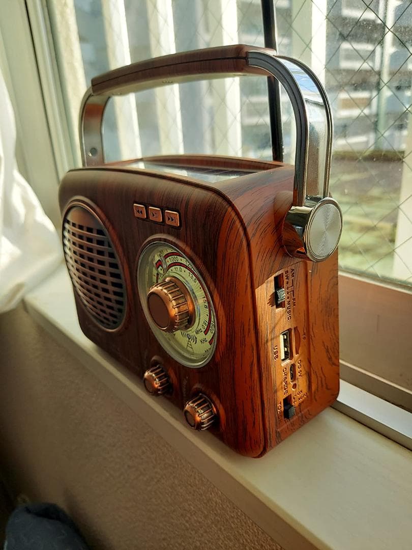 ポータブルラジオ FM/AM/SW/ワイドFM対応 USB/SDカード対応
