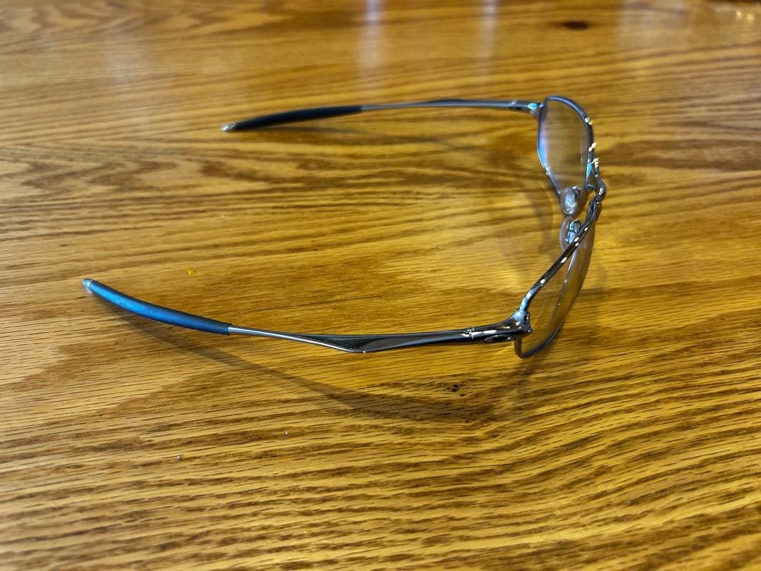 小物 oakley big square wire sunglasses