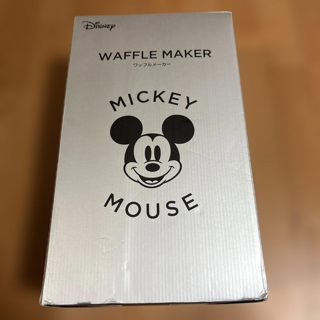 レア【新品未開封】ミッキー型ワッフルメーカー