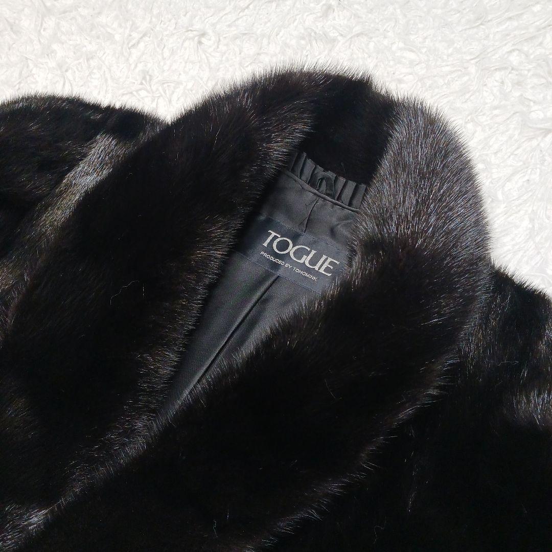 ✨極美品✨トーホーミンク TIGUE ミンクコート 黒 11