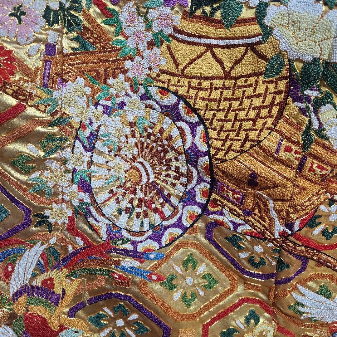 (Fantasy Nember様)#12-001 相良刺繍 総刺繍 打ち掛け