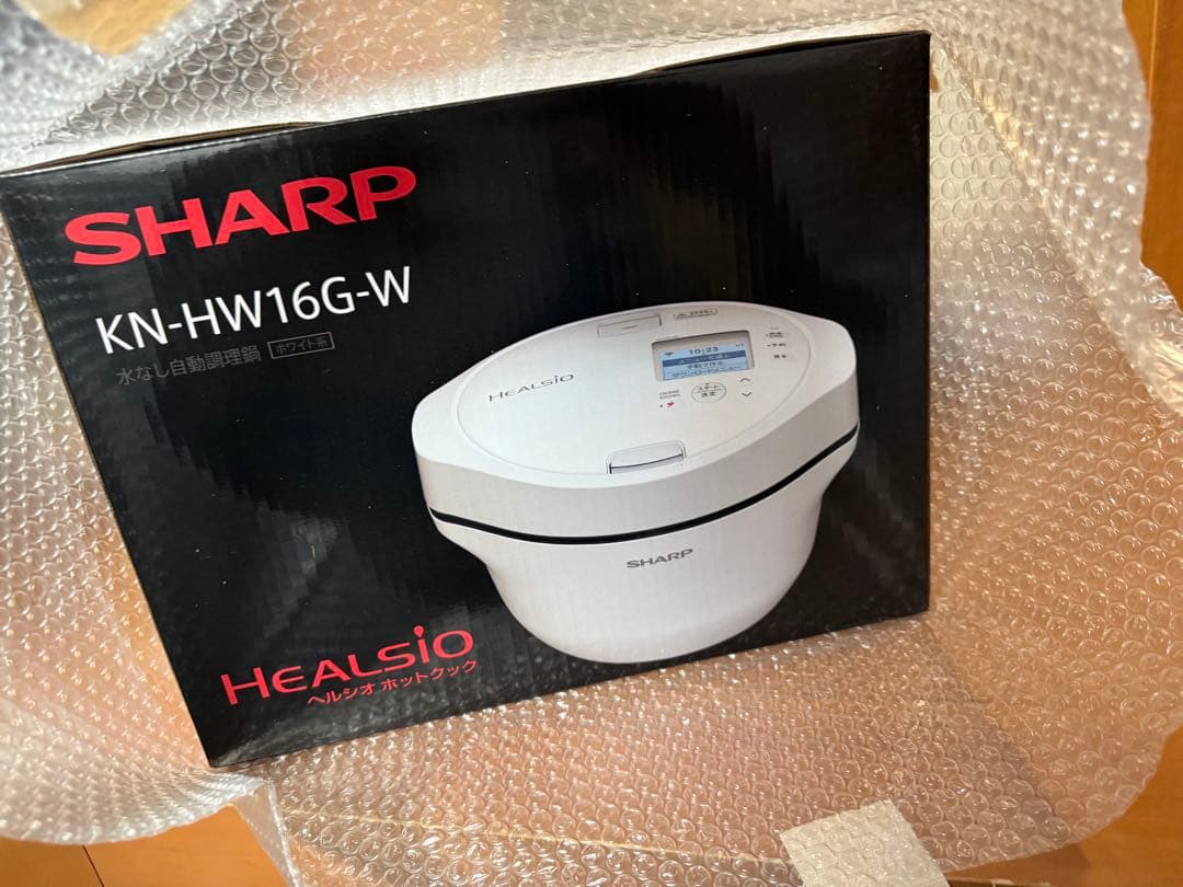 け*ん様 SHARP HEALSIO KN-HW16G-W 電気圧力鍋