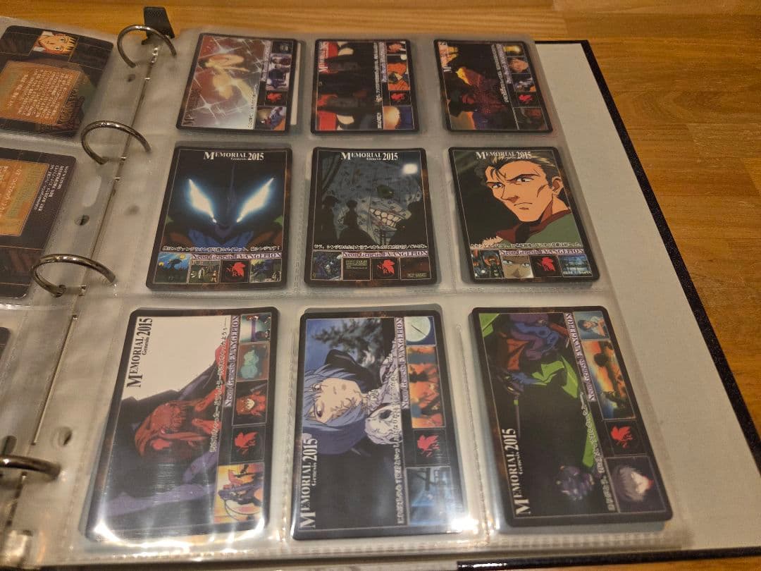 エヴァンゲリオンカードアマダカードコンプリート100枚アルバム付き