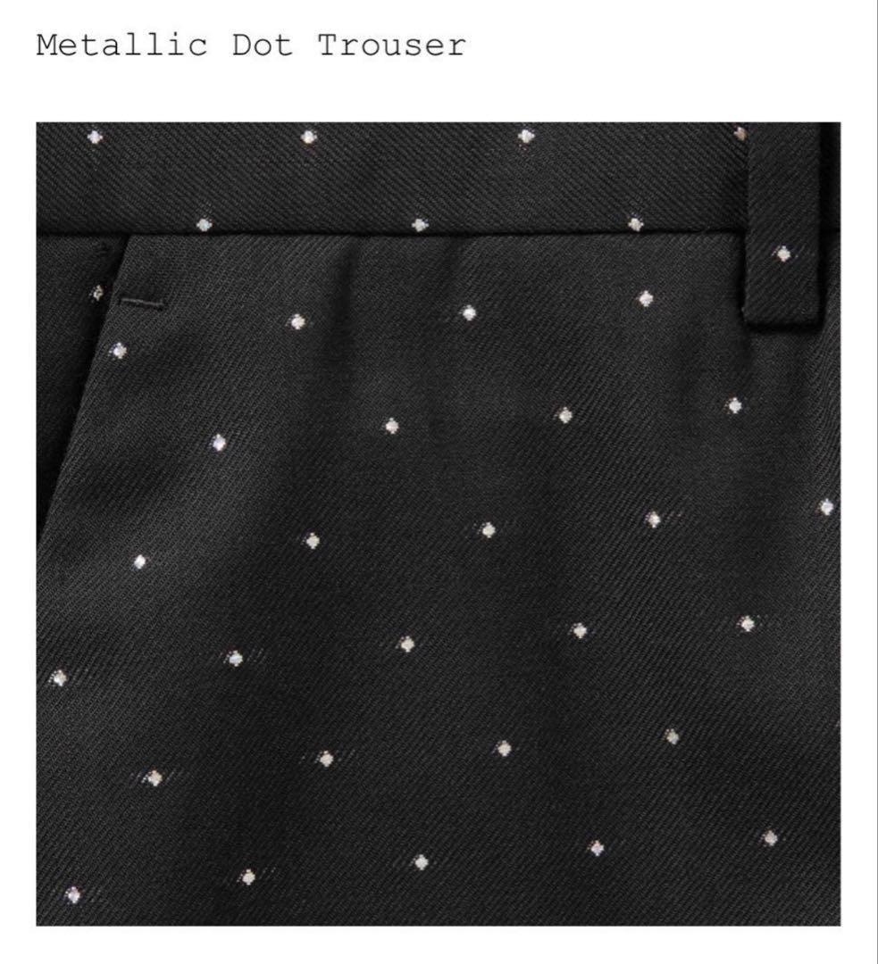 2025FW Supreme llic Dot Trouser 30 黒
