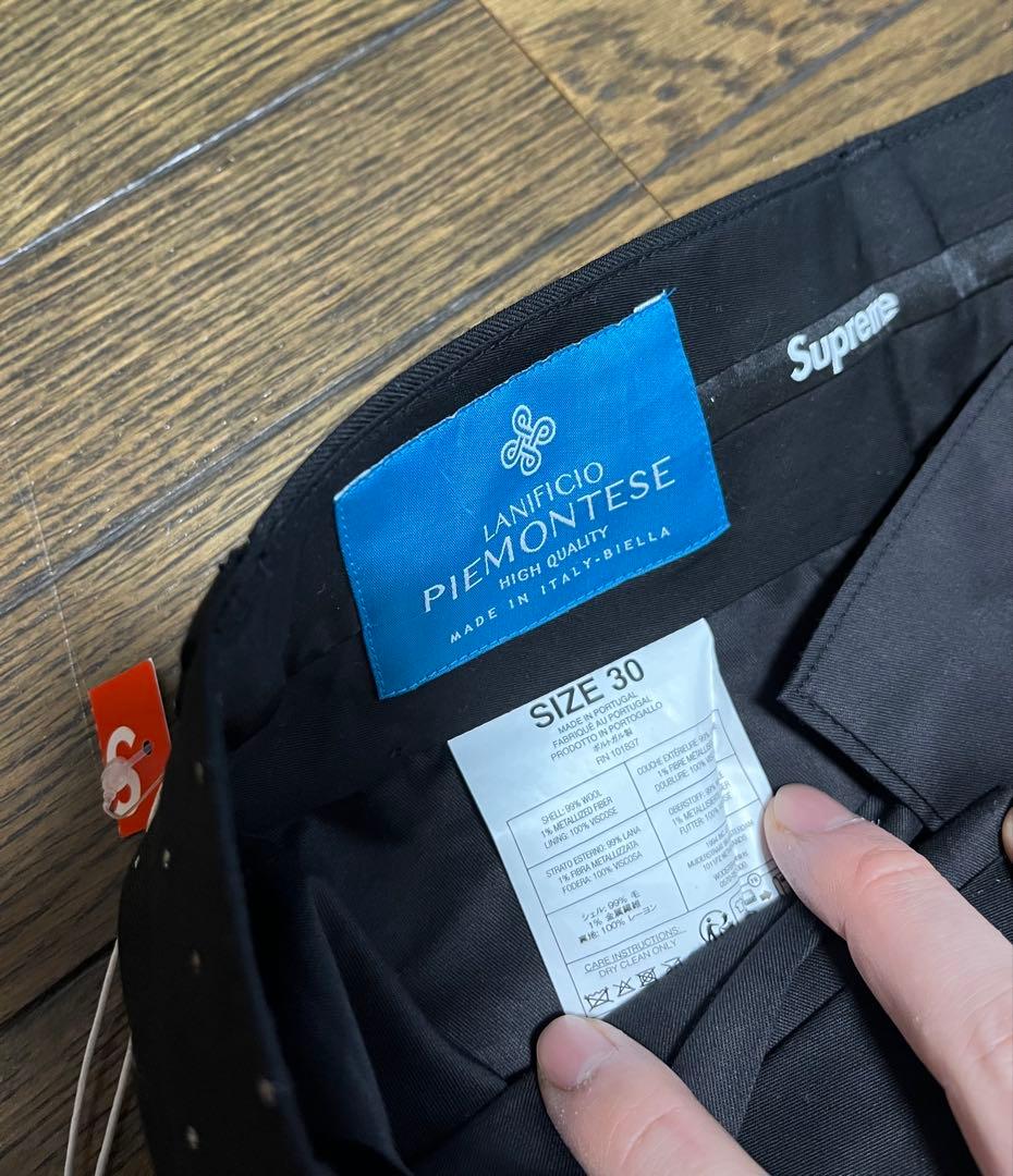 2025FW Supreme llic Dot Trouser 30 黒