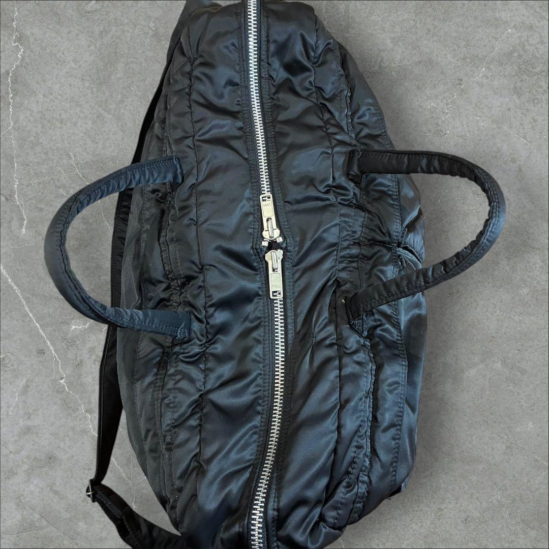 ポーター タンカー 大容量 2way ボストンバッグ　ショルダーバッグ ブラック