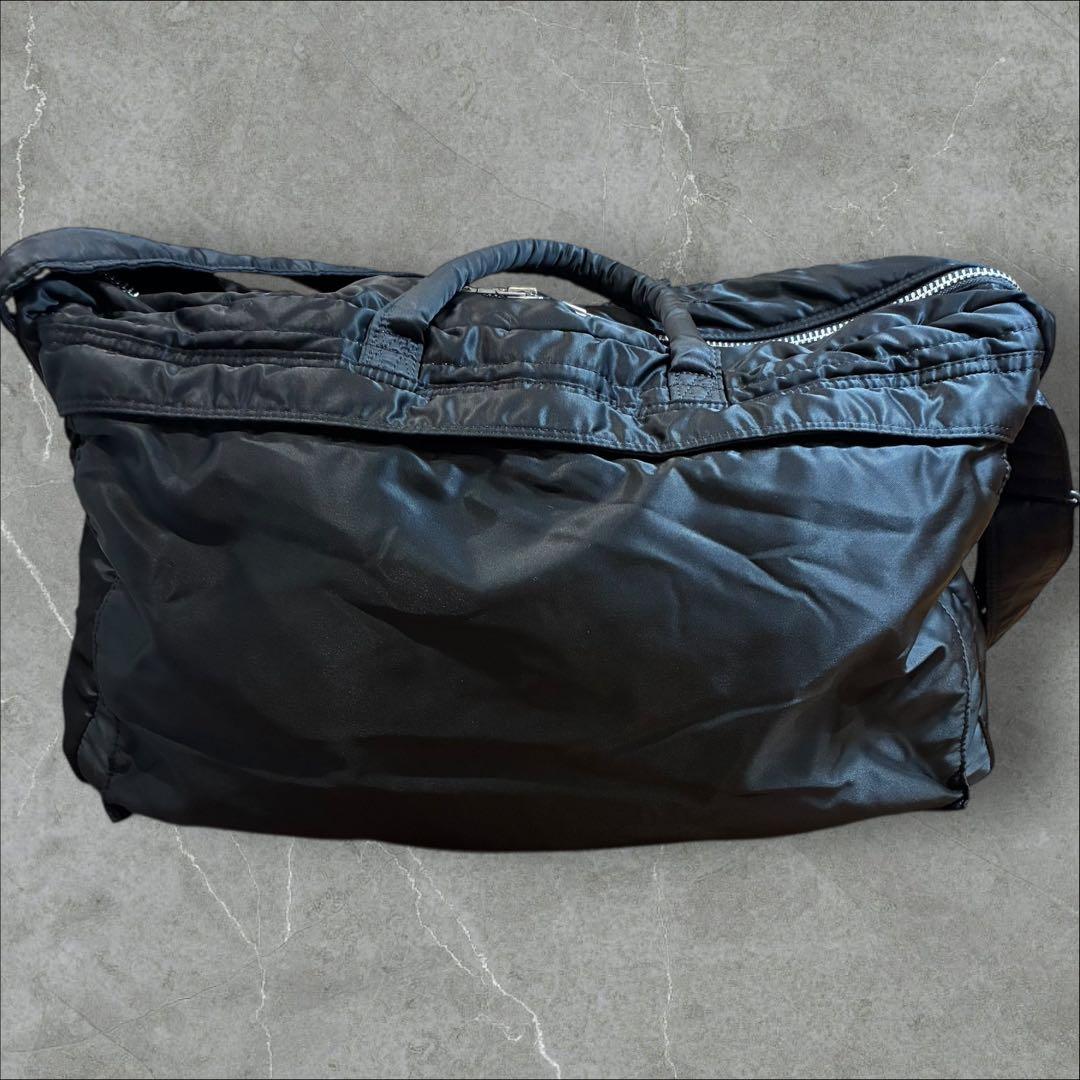 ポーター タンカー 大容量 2way ボストンバッグ　ショルダーバッグ ブラック