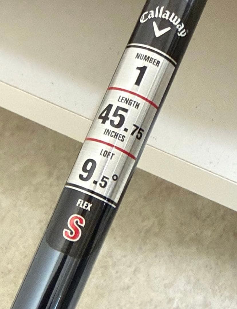 キャロウェイ ドライバー ELYTE MAX FAST 9.5° シャフト付き