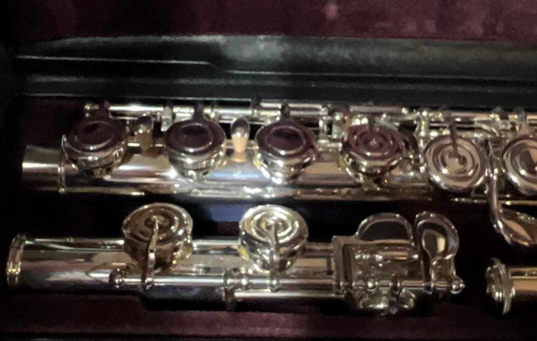 YAMAHA フルート YFL-312 頭部管…銀製、管体…洋銀製