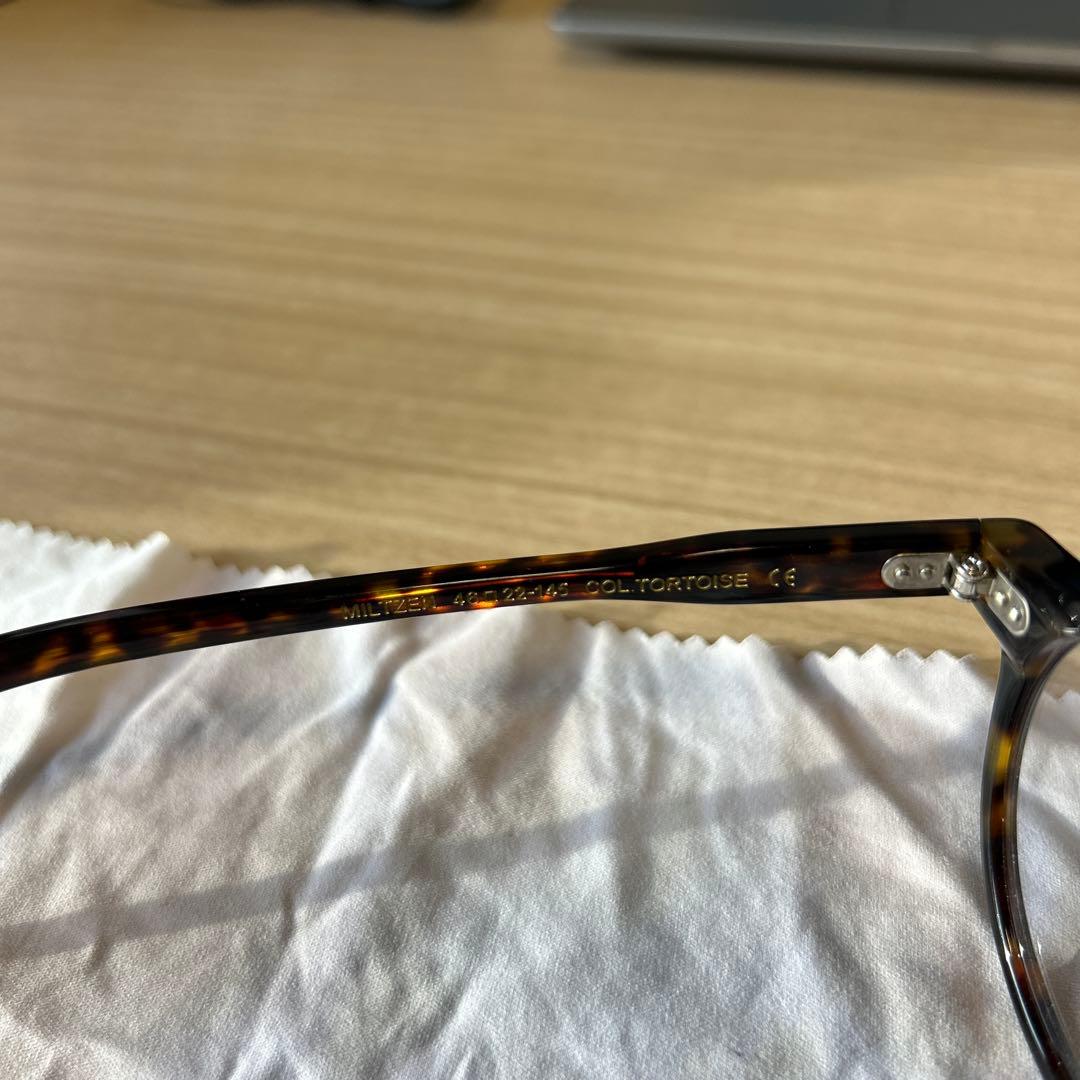 MOSCOT MILTZEN トートイズ46-22-145 ブルーレンズ