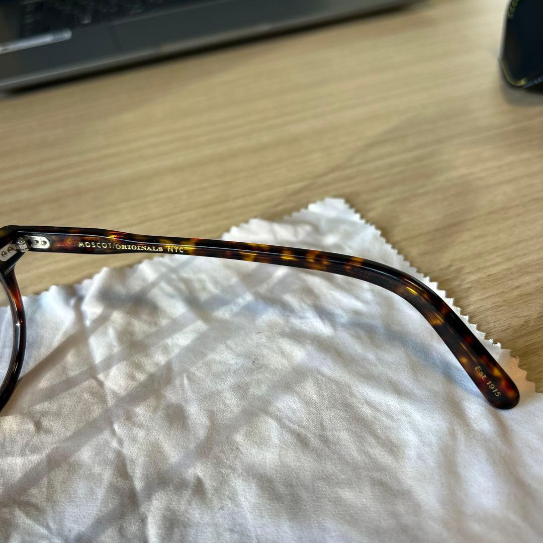 MOSCOT MILTZEN トートイズ46-22-145 ブルーレンズ