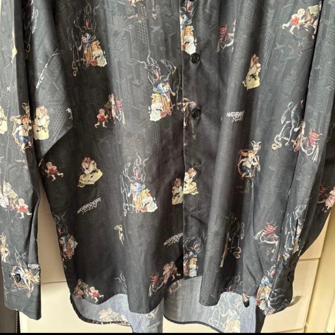 マダラニンゲン ミルクボーイ 悪魔柄 シャツ 京