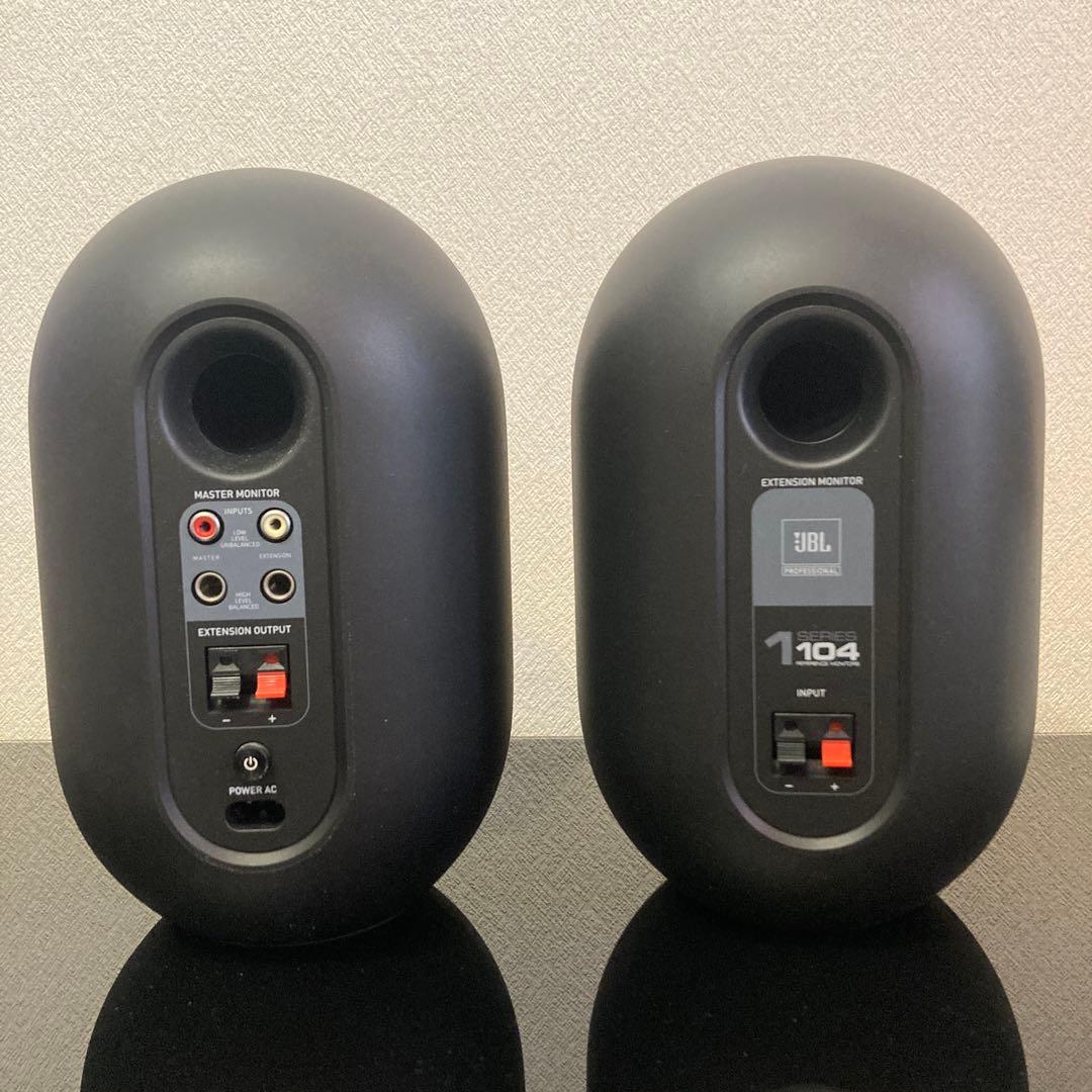 JBL 1 SERIES 104-BT-Y3 ブラック モニタースピーカー