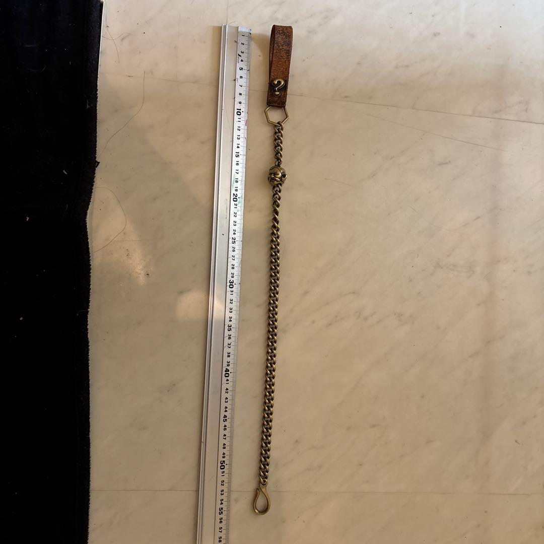 スカルデザイン ウォレットチェーン 約55cm