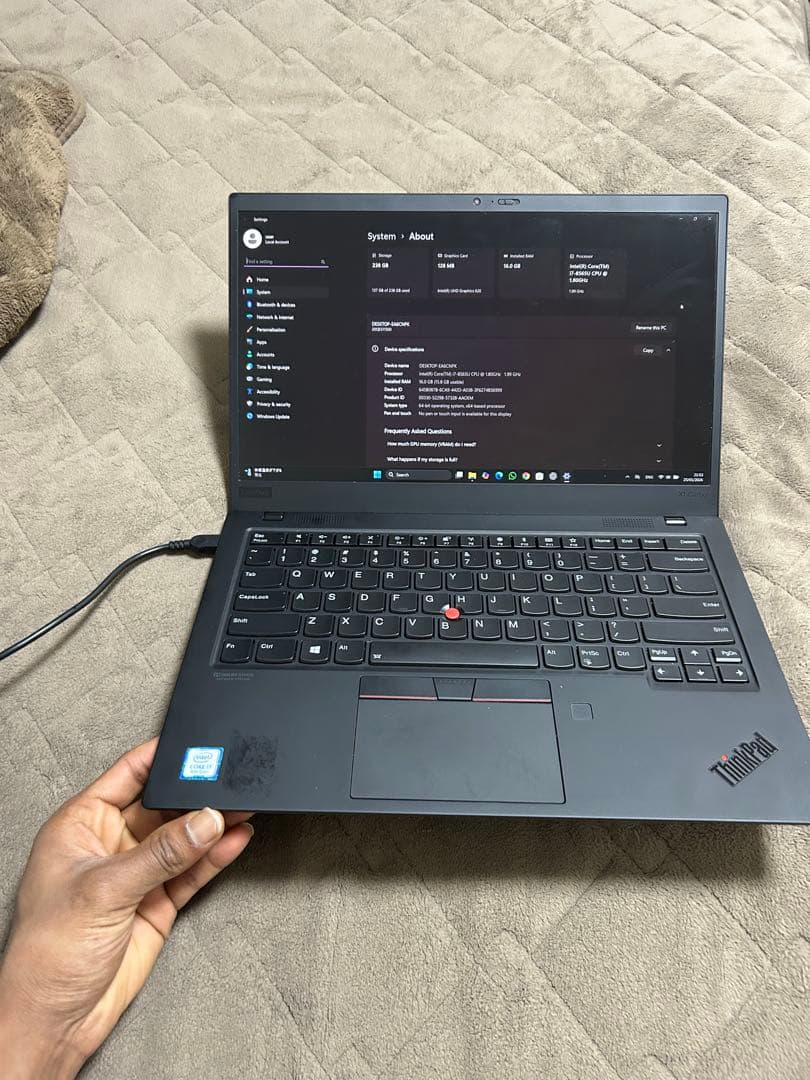 Windowsノート本体 Lenovo Thinkpad x1